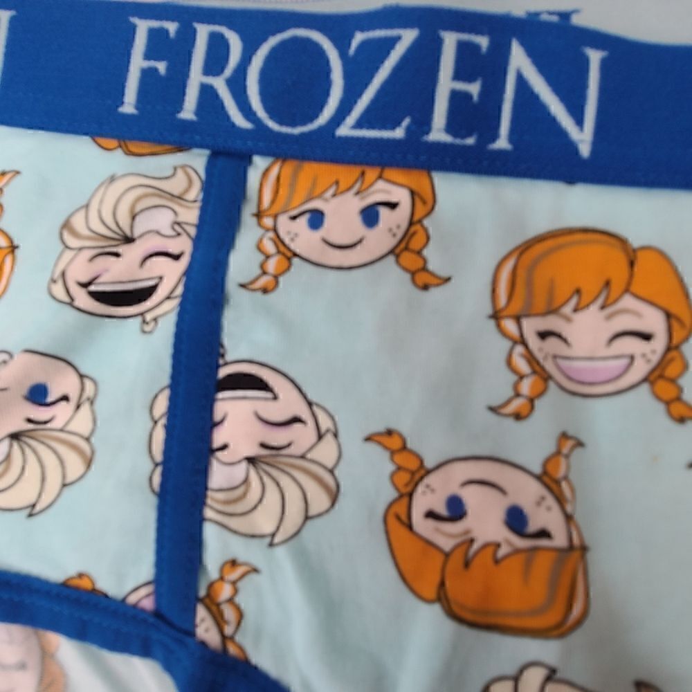 3X 22W 24W Torrid Blue Frozen Cheeky Panty Disney Princess Elsa Anna Cotton Plus - Picture 3 of 8